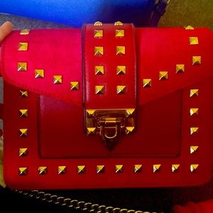 Red Cross studded small bag